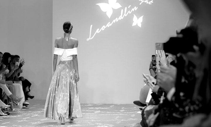 A magical runway show for emerging designer Leo &amp; Lin at MBFWA 2018