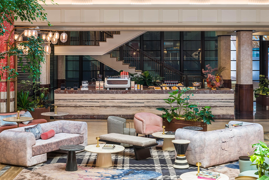 Kimpton Margot Sydney lobby scented by Air Aroma
