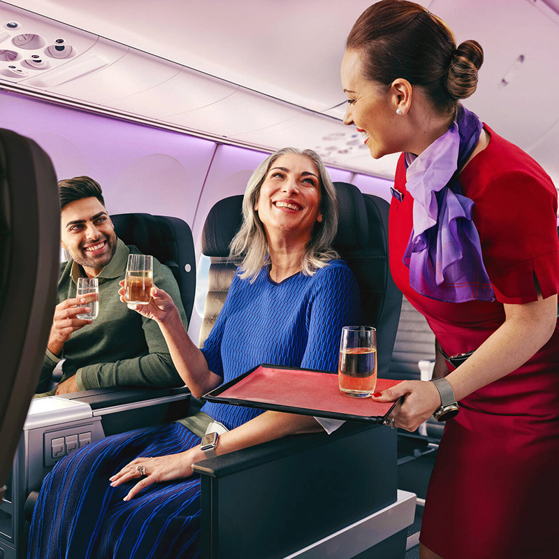 Virgin Australia airport lounge scent