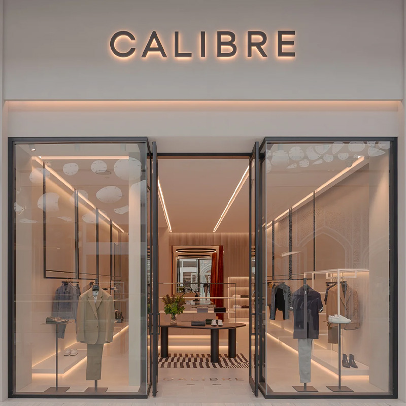 the Calibre retail store signature scent