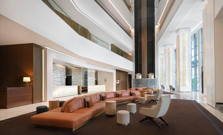 Intercontinental Luanda Miramar lobby scent