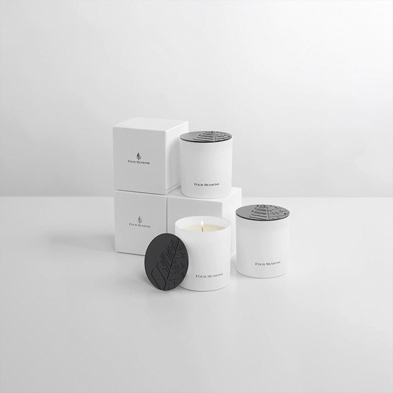 Four Seasons Custom Candles with Lids