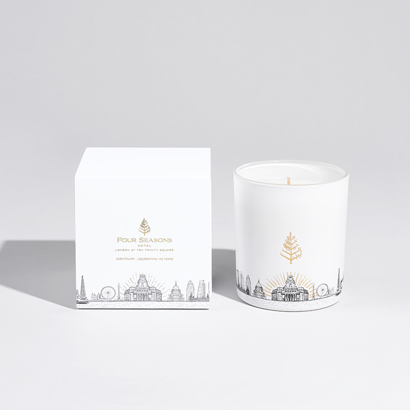 Four Seasons Ten Trinity custom candle by Air Aroma